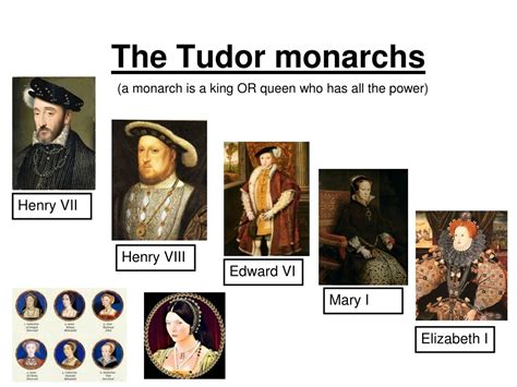 how many tudor monarchs were there|pictures of tudor monarchs.